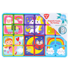 Magnetinė dėlionė Play Go Infant &Toddler, (90363, 90383, 90403), 90343 kaina ir informacija | Žaislai kūdikiams | pigu.lt