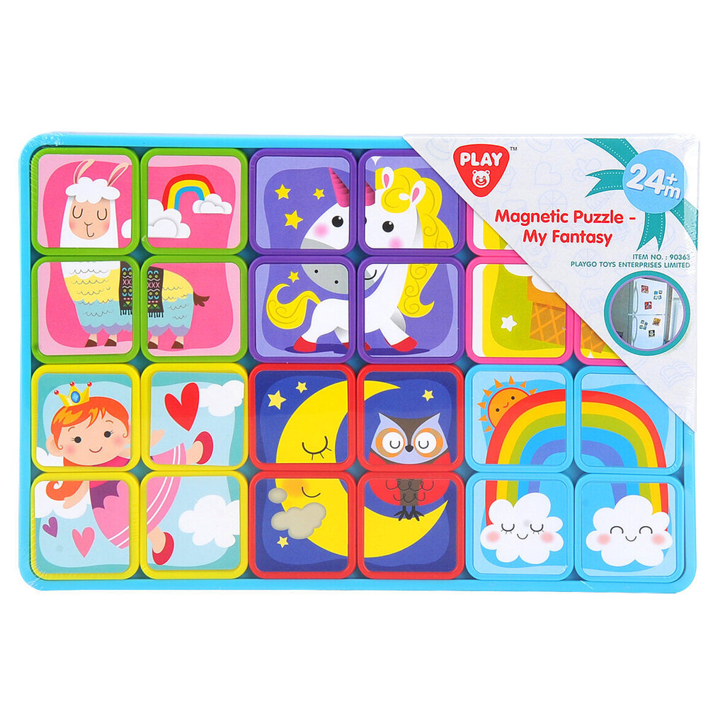Magnetinė dėlionė Play Go Infant &Toddler, (90363, 90383, 90403), 90343 цена и информация | Žaislai kūdikiams | pigu.lt