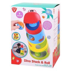 Lavinamasis žaislas Sustatyk ir ridenk Dino Play Go Infant &Toddler, 2368 kaina ir informacija | Žaislai kūdikiams | pigu.lt