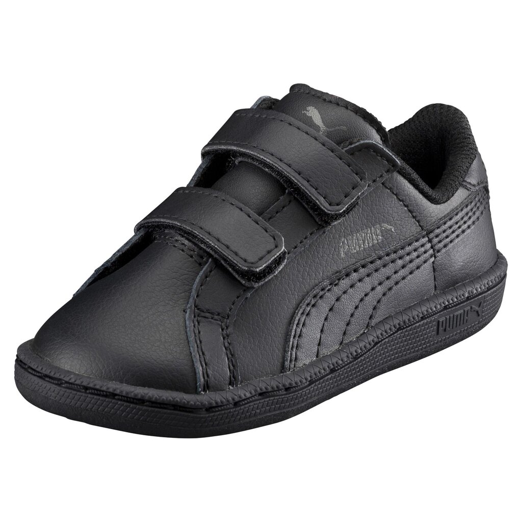Laisvalaikio batai berniukams Puma Smash FUN L V Inf black-black 36016305, juodos spalvos цена и информация | Sportiniai batai vaikams | pigu.lt