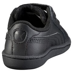 Повседневные кеды для мальчиков Puma Smash FUN L V Inf black-black 36016305, черные цена и информация | Детская спортивная обувь | pigu.lt