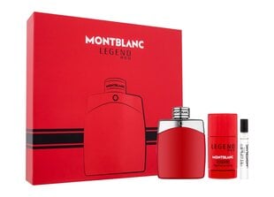 Rinkinys Mont Blanc Legend Red vyrams: kvapusis vanduo EDP 100+7.5 ml + pieštukinis dezodorantas 75 g kaina ir informacija | Kvepalai vyrams | pigu.lt