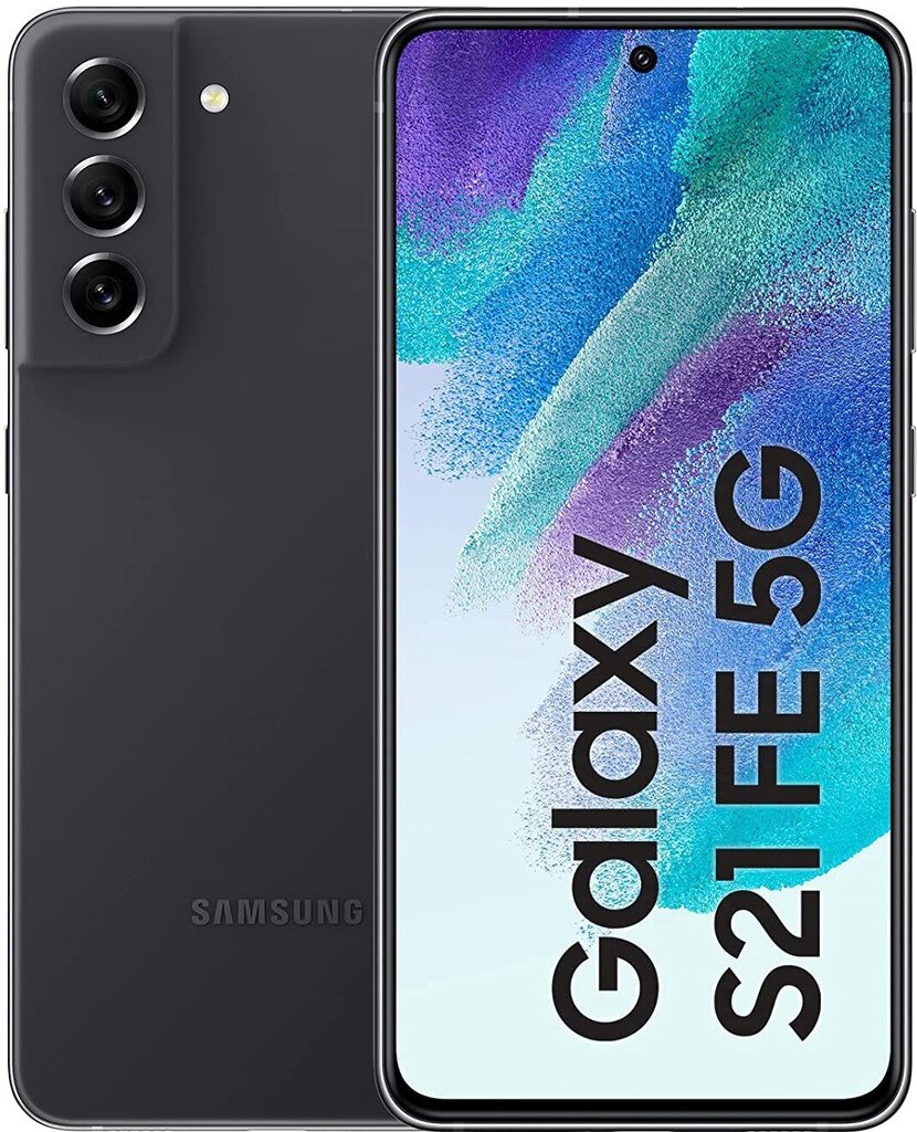 Samsung Galaxy S21 FE 5G 8/256GB SM-G990BZAGEUB Graphite kaina ir informacija | Mobilieji telefonai | pigu.lt