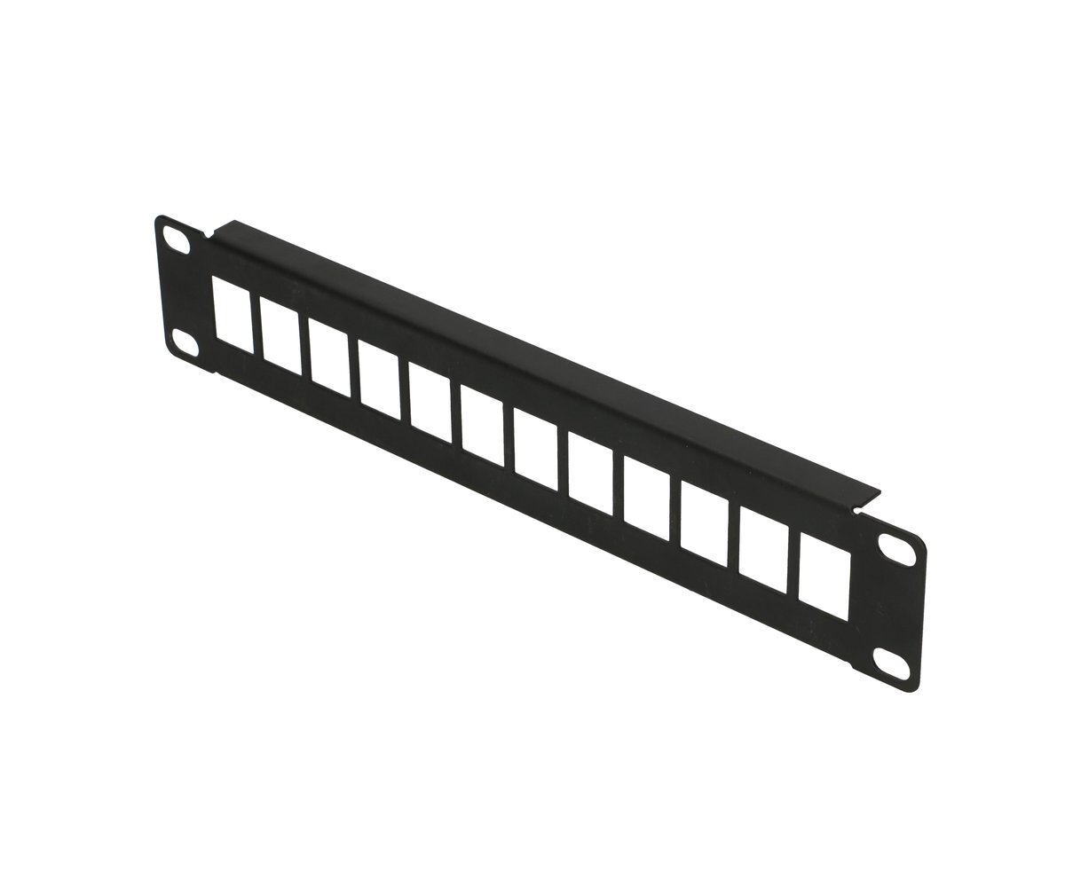 Extralink 12 prievadas 10&quot; | Patchpanel | Modulinis, 12 prievadų kaina ir informacija | Korpusų priedai | pigu.lt