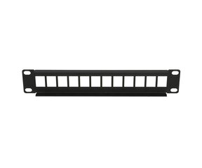 Extralink 12 prievadas 10&quot; | Patchpanel | Modulinis, 12 prievadų kaina ir informacija | Korpusų priedai | pigu.lt