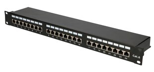 Extralink CAT6 STP V2 | Patchpanel | 24 uostas цена и информация | Аксессуары для корпусов | pigu.lt