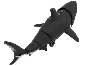 Игрушечная черная акула с пультом дистанционного управления Lean Toys цена и информация | Игрушки для мальчиков | pigu.lt