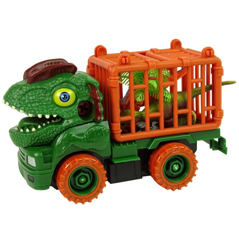 Dinozaurų sunkvežimis su priedais Diy kaina ir informacija | Žaislai berniukams | pigu.lt