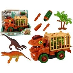 Dinosaur Truck Transporter for Disassembly Orange Accessories kaina ir informacija | Žaislai berniukams | pigu.lt