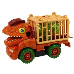 Dinosaur Truck Transporter for Disassembly Orange Accessories kaina ir informacija | Žaislai berniukams | pigu.lt