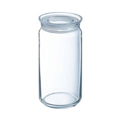 Стеклянная банка Luminarc Стеклянный Прозрачный (1,5 L) цена и информация | Посуда для хранения еды | pigu.lt