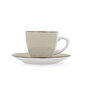 Quid Vita Morning puodelių su lėkštutėmis rinkinys, 220 ml, 4 vnt. kaina ir informacija | Taurės, puodeliai, ąsočiai | pigu.lt