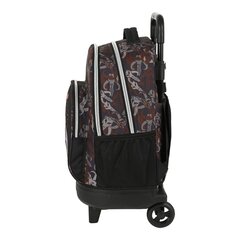 Школьный рюкзак с колесиками The Mandalorian The guild Чёрный Коричневый (33 x 45 x 22 cm) цена и информация | Школьные рюкзаки, спортивные сумки | pigu.lt