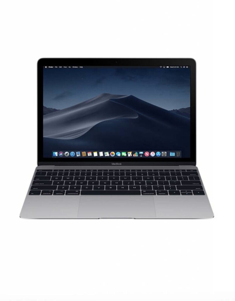 MacBook 2017 Retina 12" - Core m3 1.2GHz / 8GB / 256GB SSD / SWE / Space Gray (atnaujintas, būklė A) kaina ir informacija | Nešiojami kompiuteriai | pigu.lt