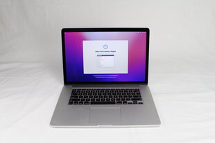 MacBook Pro 2015 Retina 15" - Core i7 2.5GHz / 16GB / 512GB SSD / US / Silver (atnaujintas, būklė A) kaina ir informacija | Nešiojami kompiuteriai | pigu.lt