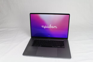 MacBook Pro 2019 Retina 16" 4xUSB-C - Core i7 2.6GHz / 16GB / 512GB SSD / SWE / серый (подержанный, состояние A) цена и информация | Ноутбуки | pigu.lt