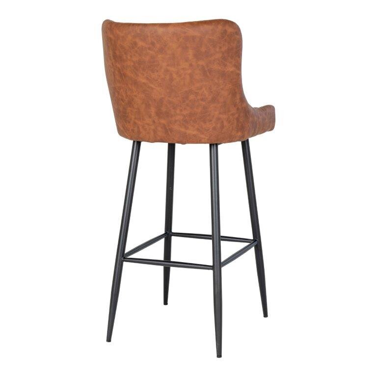 Baro kėdė Dallas, ruda kaina ir informacija | Virtuvės ir valgomojo kėdės | pigu.lt