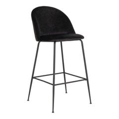 2-jų kėdžių komplektas House Nordic Lausanne, juodas kaina ir informacija | Virtuvės ir valgomojo kėdės | pigu.lt