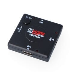 Maršrutizatorius Switch HDMI 1.3b 1080p – 3 įėjimai цена и информация | Маршрутизаторы (роутеры) | pigu.lt