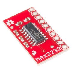 Transceiver Breakout MAX3232 3.3V/5V, RS232, UART keitiklis, SparkFun BOB-11189 kaina ir informacija | Adapteriai, USB šakotuvai | pigu.lt