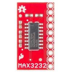 Transceiver Breakout MAX3232 3.3V/5V, RS232, UART keitiklis, SparkFun BOB-11189 kaina ir informacija | Adapteriai, USB šakotuvai | pigu.lt