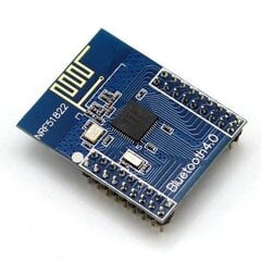 Bluetooth modulis (BLE 4.0), NRF51822 kaina ir informacija | Atviro kodo elektronika | pigu.lt
