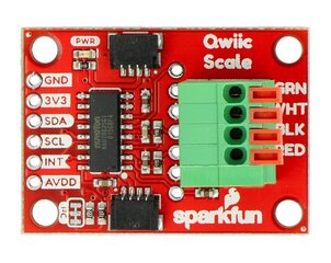 Tensometrinis jutiklis Qwiic Scale NAU7802, SparkFun SEN-15242 цена и информация | Sparkfun Сантехника, ремонт, вентиляция | pigu.lt