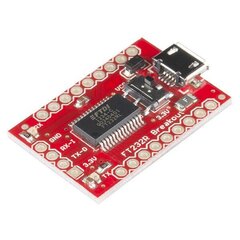 Keitiklis USB-UART FTDI FT232RL 3.3 V / 5 V microUSB, SparkFun BOB-12731 цена и информация | Адаптеры, USB-разветвители | pigu.lt