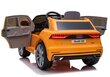 Vaikiškas vienvietis elektromobilis Audi Q8, oranžinis kaina ir informacija | Elektromobiliai vaikams | pigu.lt
