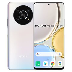 Honor Magic 4 Lite 5G, 128GB, Dual SIM, Silver цена и информация | Мобильные телефоны | pigu.lt