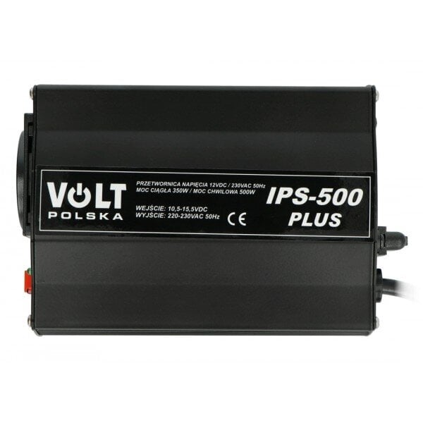 Inverteris Volt IPS-500 Plus,12VDC/230VAC 350/500W kaina ir informacija | Elektros generatoriai | pigu.lt