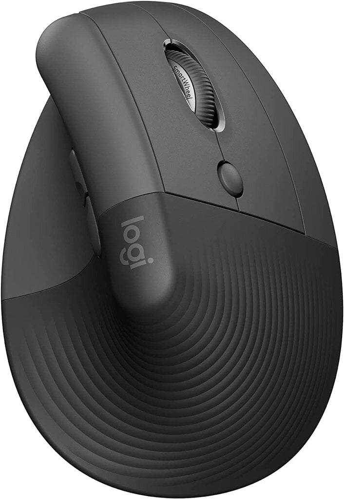 Belaidė pelė Logitech Lift Vertical Ergonomic Mouse, juoda - 910-006473 kaina ir informacija | Pelės | pigu.lt