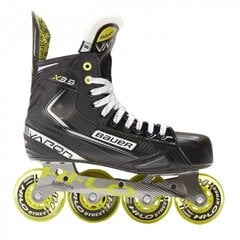 Ledo ritulio riedučiai Bauer Vapor X3.5 Intermediate, juodi, žali kaina ir informacija | Bauer Sportas, laisvalaikis, turizmas | pigu.lt