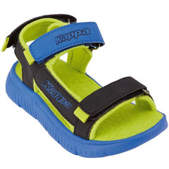 Kappa Kana MF Kids Sandals 260886MFK 6011, mėlyna/žalia/juoda kaina ir informacija | Basutės vaikams | pigu.lt