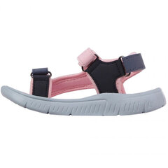 Сандалии для девочек Kappa 260886Mfk 6117, розовый/серый цена и информация | Детские сандали | pigu.lt