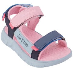Сандалии для девочек Kappa 260886Mfk 6117, розовый/серый цена и информация | Детские сандали | pigu.lt
