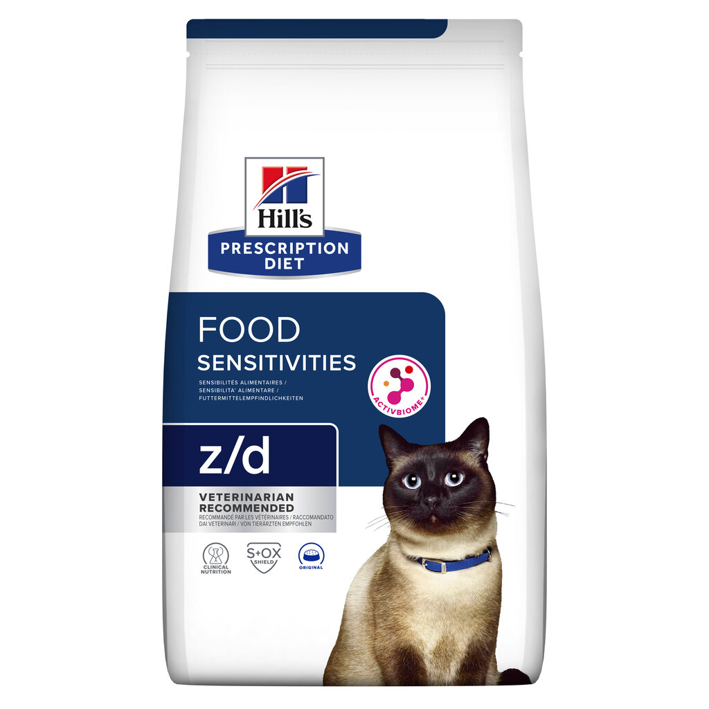 Hill's Prescription Diet Food Sensitivities katėms turinčioms virškinimo problemoms su vištiena, 3 kg kaina ir informacija | Sausas maistas katėms | pigu.lt