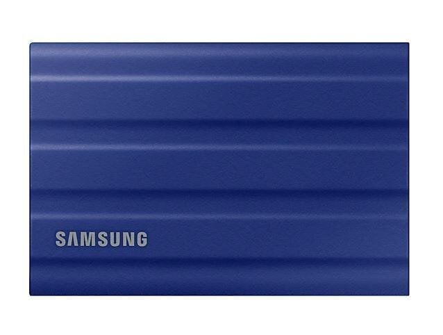 Samsung SSD T7 Shield 1TB, Mėlyna (MU-PE1T0R/EU) kaina ir informacija | Išoriniai kietieji diskai (SSD, HDD) | pigu.lt