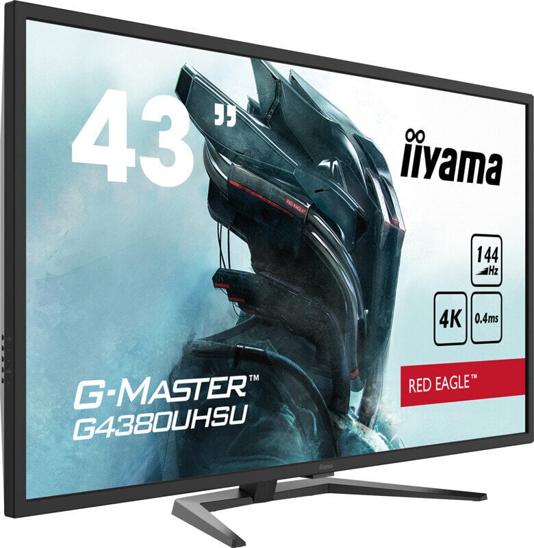 Iiyama Red Eagle Gaming Monitor G-Master G4380UHSU-B1 42.5 &quot; kaina ir informacija | Monitoriai | pigu.lt