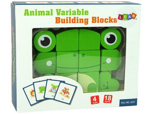 Креативные деревянные 3D блоки цена и информация | Игрушки для малышей | pigu.lt