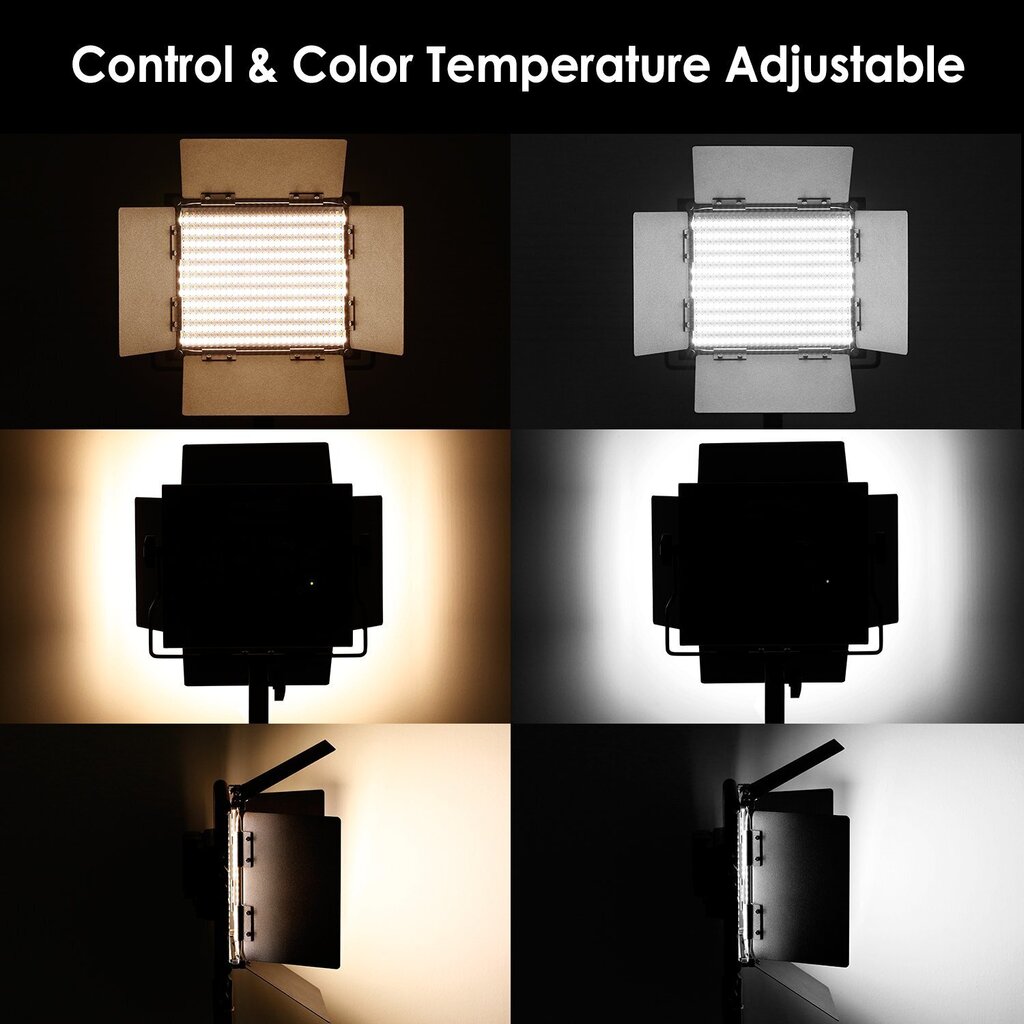 Fotografijos apšvietimo įranga Neewer Bi-colour 660 LED kaina ir informacija | Fotografijos apšvietimo įranga | pigu.lt