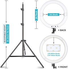 Fotografijos apšvietimo įranga Neewer, LED Ring Light Kit 10099487 цена и информация | Осветительное оборудование для фотосъемки | pigu.lt