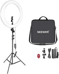 Fotografijos apšvietimo įranga Neewer, LED Ring Light Kit 10099487 kaina ir informacija | Fotografijos apšvietimo įranga | pigu.lt