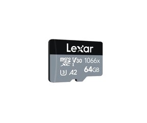 Lexar Pro microSDHC/microSDXC 64GB цена и информация | Карты памяти для фотоаппаратов, камер | pigu.lt