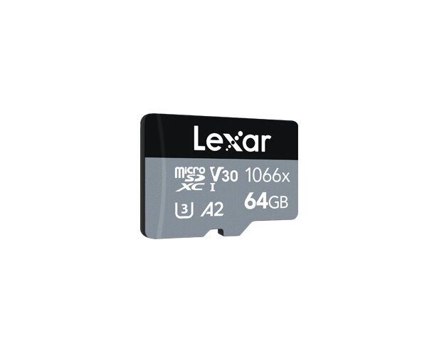 Lexar Pro microSDHC/microSDXC 64GB kaina ir informacija | Atminties kortelės fotoaparatams, kameroms | pigu.lt