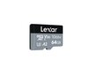 Lexar Pro microSDHC/microSDXC 64GB цена и информация | Atminties kortelės fotoaparatams, kameroms | pigu.lt