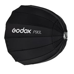 Godox P90L Parabolic Softbox 90cm kaina ir informacija | Fotografijos apšvietimo įranga | pigu.lt
