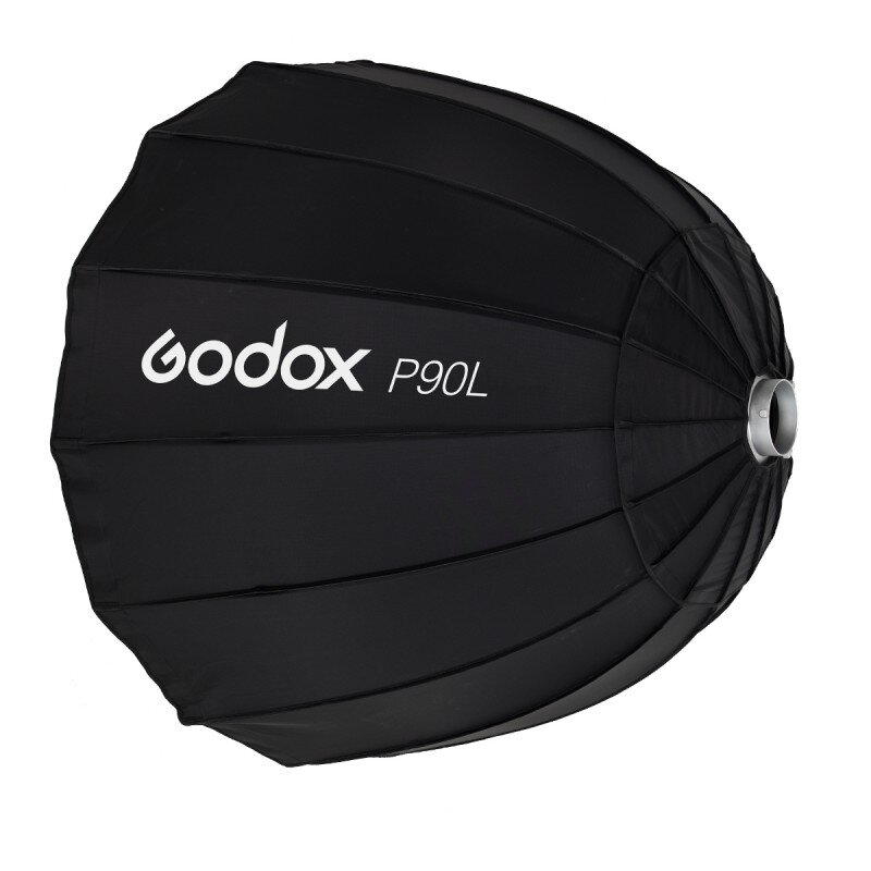 Godox P90L Parabolic Softbox 90cm kaina ir informacija | Fotografijos apšvietimo įranga | pigu.lt