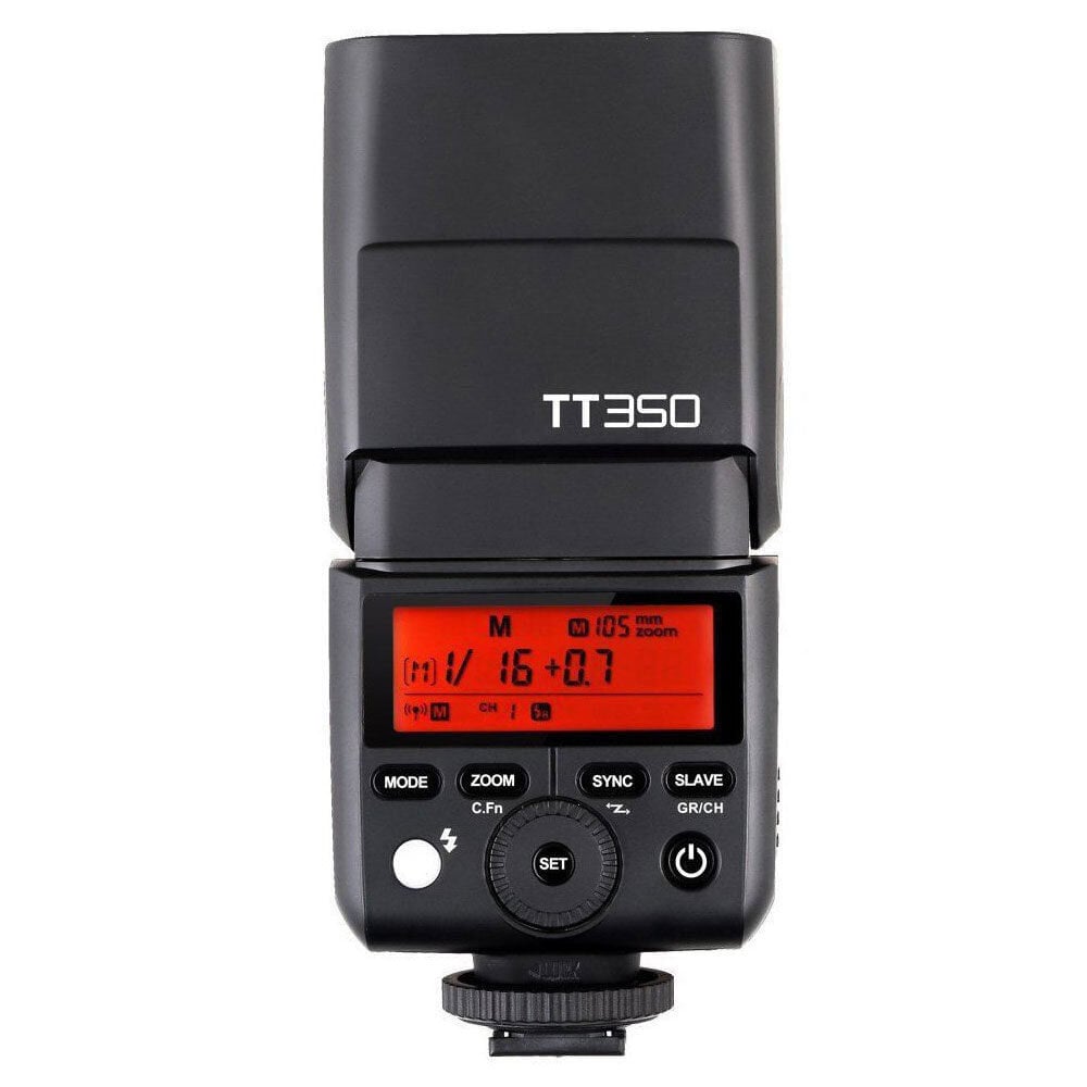 Godox TT350 Speedlite for Canon kaina ir informacija | Fotografijos apšvietimo įranga | pigu.lt