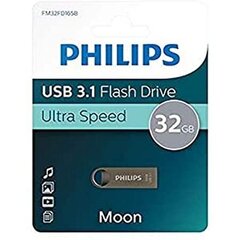 USB laikmena Philips, 3.1 32GB Moon kaina ir informacija | USB laikmenos | pigu.lt